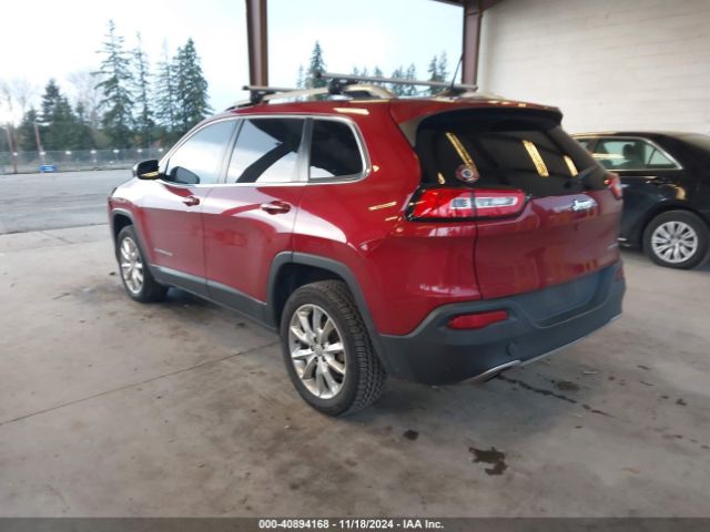 1C4PJLDBXHW517629 Jeep Cherokee Limited Fwd