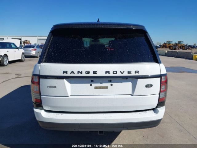 SALGS2FV7HA378449 Land Rover Range Rover 3.0l V6 Supercharged Hse