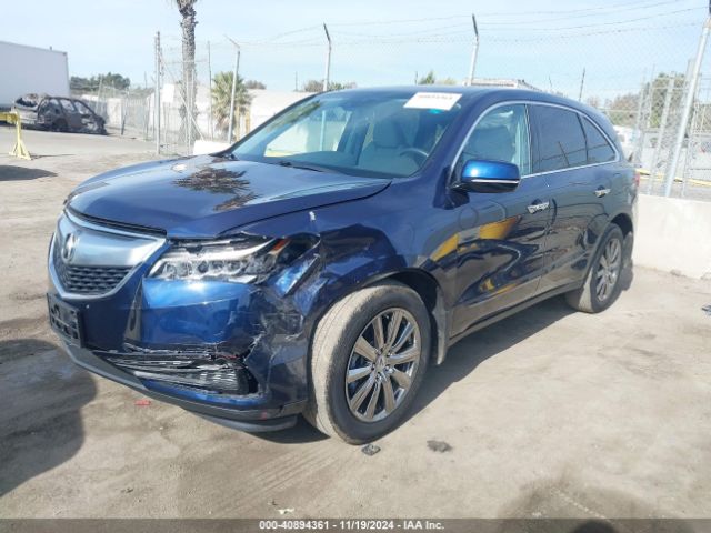 5FRYD4H44EB033774 Acura Mdx Technology Package