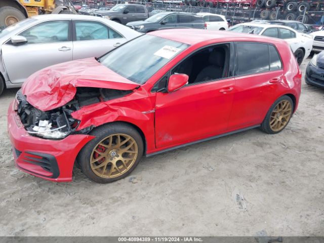 3VW547AU0JM276114 Volkswagen Golf Gti 2.0t Autobahn/2.0t S/2.0t Se