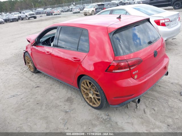 3VW547AU0JM276114 Volkswagen Golf Gti 2.0t Autobahn/2.0t S/2.0t Se