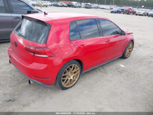 3VW547AU0JM276114 Volkswagen Golf Gti 2.0t Autobahn/2.0t S/2.0t Se