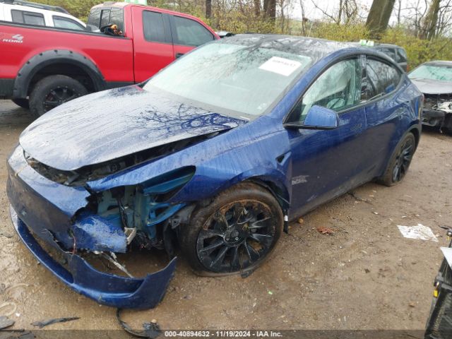 7SAYGDEE3NA007432 Tesla Model Y Long Range Dual Motor All-wheel Drive