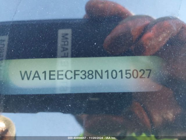 WA1EECF38N1015027 Audi Q3 Premium Plus 45 Tfsi S Line Quattro Tiptronic