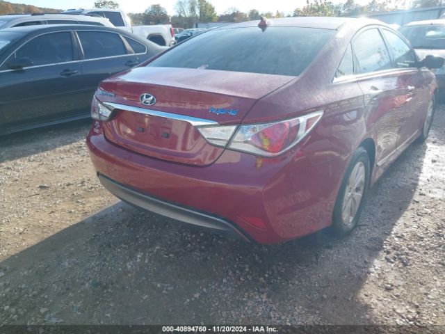 KMHEC4A44EA117003 Hyundai SONATA HYBRID