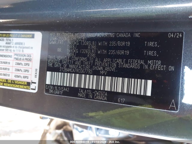Lexus Rx 350 Premium 2024 2T2BAMCA7RC067792 Image 9