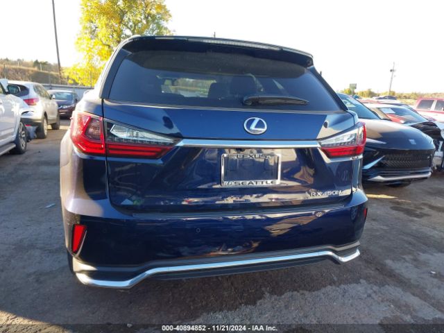 JTJHGKFA8M2016402 Lexus Rx 450hl
