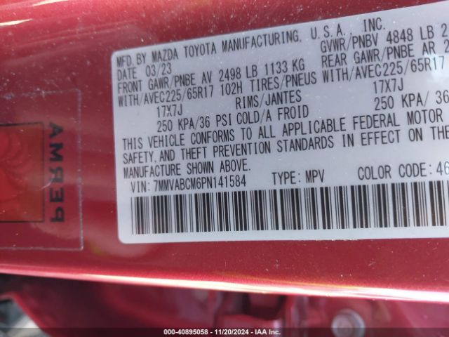 7MMVABCM6PN141584 Mazda Cx-50 2.5 S Preferred Plus