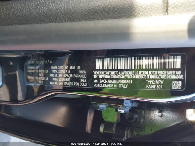ZACNJBAB3LPM06591 Jeep Renegade Jeepster 4x4
