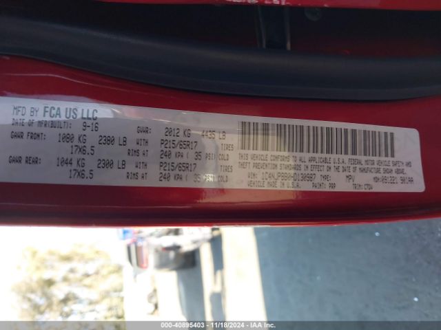 1C4NJPBB0HD130987 Jeep Patriot Sport Fwd
