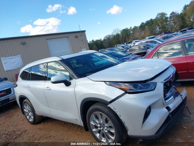 5TDXBRCH5RS614759 Toyota Highlander Hybrid Limited