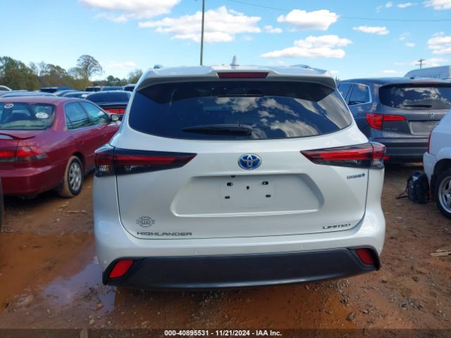 5TDXBRCH5RS614759 Toyota Highlander Hybrid Limited
