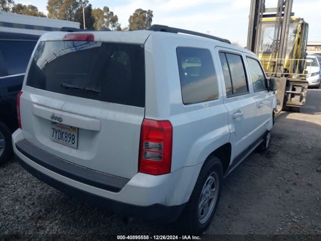 1C4NJPBA3HD119974 Jeep Patriot Sport Fwd