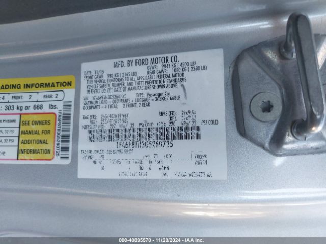 1FA6P8TH3G5260725 Ford Mustang Ecoboost