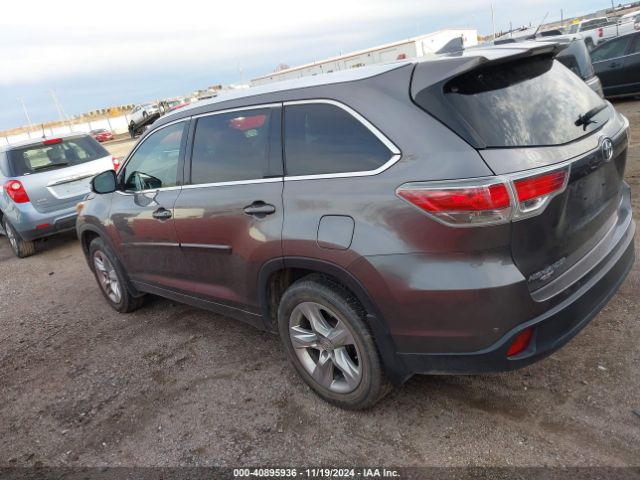 5TDDKRFH6FS210511 Toyota Highlander Limited V6
