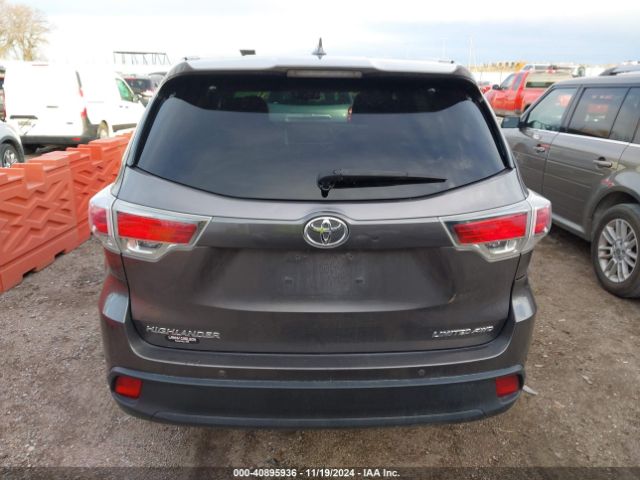 5TDDKRFH6FS210511 Toyota Highlander Limited V6