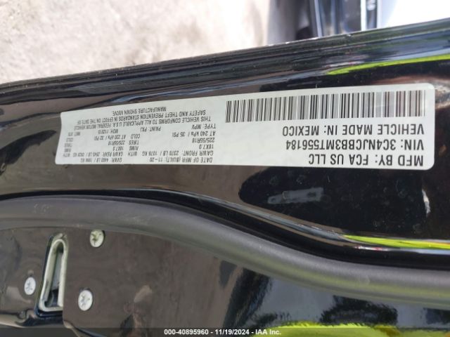 3C4NJCBB3MT556184 Jeep Compass Altitude Fwd