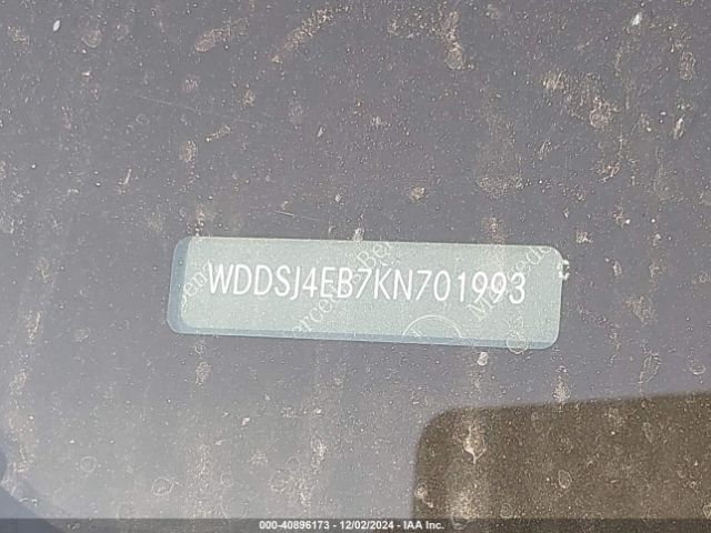 WDDSJ4EB7KN701993 Mercedes-Benz CLA 250
