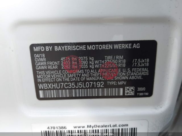 WBXHU7C35J5L07192 BMW X1 Sdrive28i