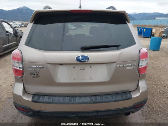 JF2SJAWC5FH491013 Subaru Forester 2.5i Touring