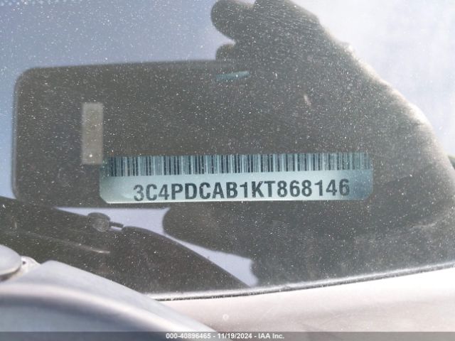 3C4PDCAB1KT868146 Dodge Journey Se Value Package