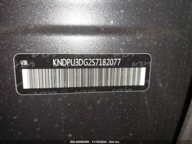 KNDPU3DG2S7182077 KIA Sportage Hybrid Lx
