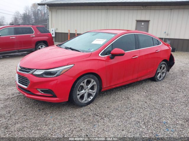 1G1BF5SM9H7187206 Chevrolet Cruze Premier Auto