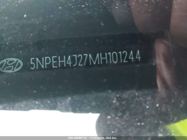 5NPEH4J27MH101244 Hyundai Sonata Limited