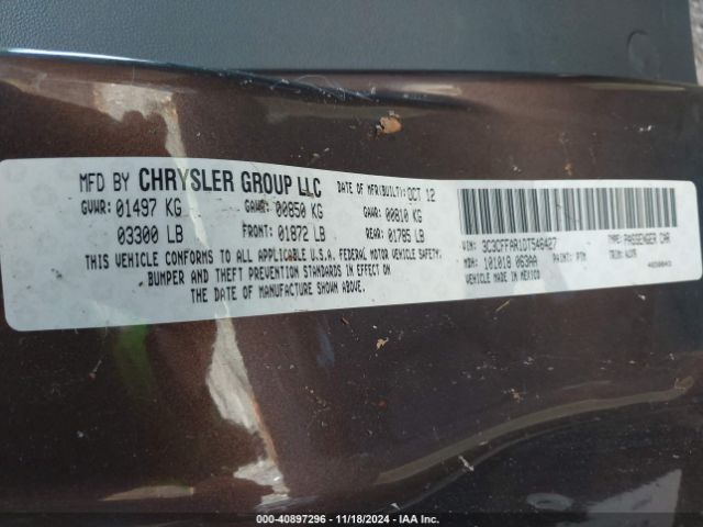 2013 FIAT 500 3C3CFFAR1DT546427 Photo 8