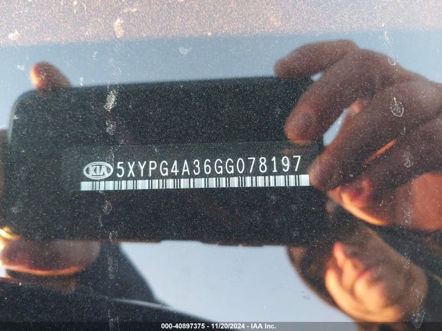 KIA Sorento 2.4l Lx 2016 5XYPG4A36GG078197 Image 17