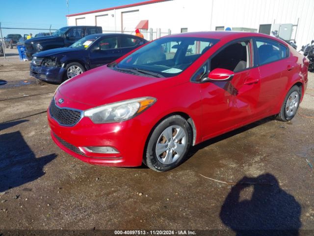 KNAFX4A65F5367789 KIA FORTE LX