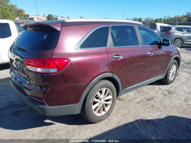 5XYPG4A31GG128522 KIA Sorento 2.4l Lx