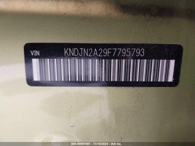 KIA Soul 2015 KNDJN2A29F7795793 Image 9