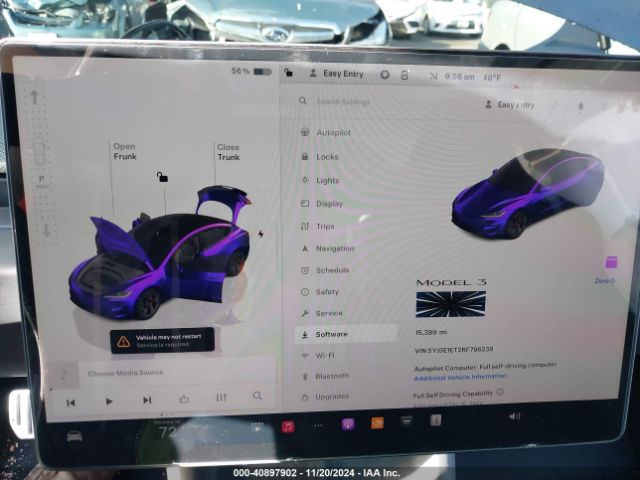 2024 TESLA MODEL 3 5YJ3E1ET2RF796238 Photo 6