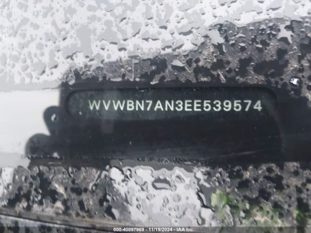 WVWBN7AN3EE539574 Volkswagen Cc 2.0t Sport