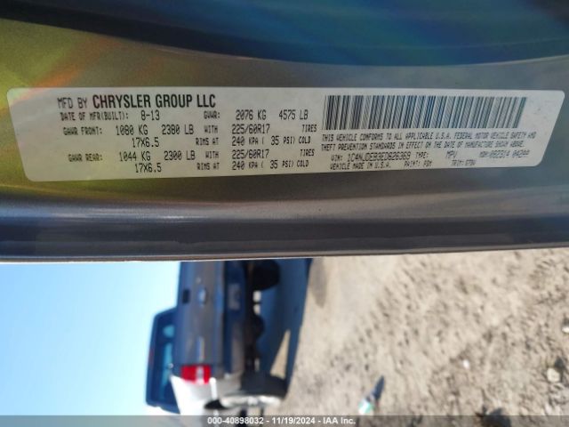 1C4NJDEB3ED626369 Jeep Compass Latitude
