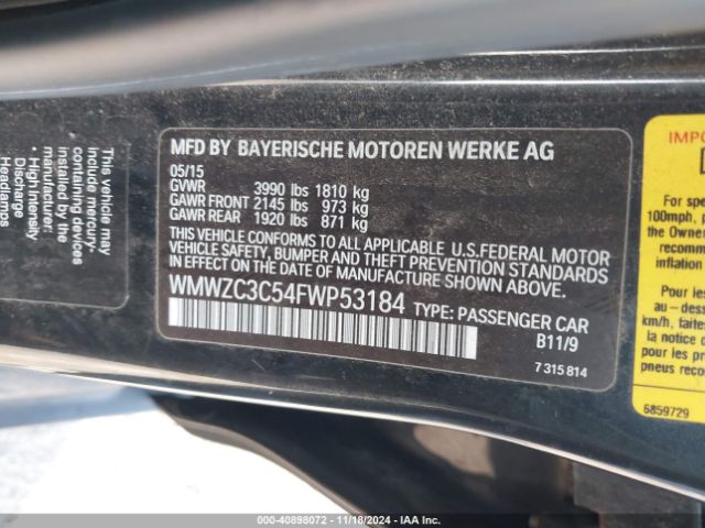 WMWZC3C54FWP53184 Mini Countryman Cooper S
