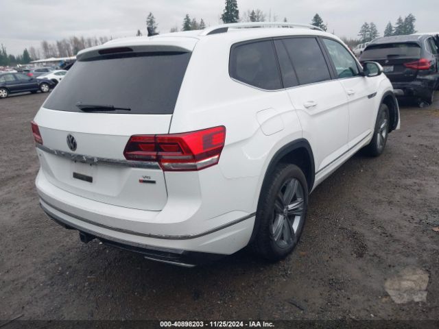 1V2XR2CAXKC593631 Volkswagen Atlas 3.6l V6 Se W/technology R-line