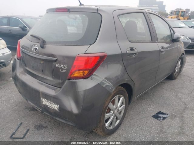 VNKKTUD34FA036702 Toyota YARIS LE