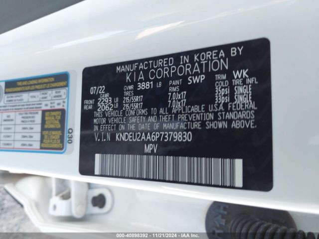 KNDEU2AA6P7379830 KIA SELTOS S