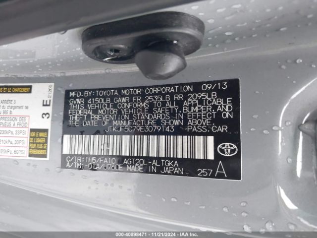 JTKJF5C79E3079143 Scion TC