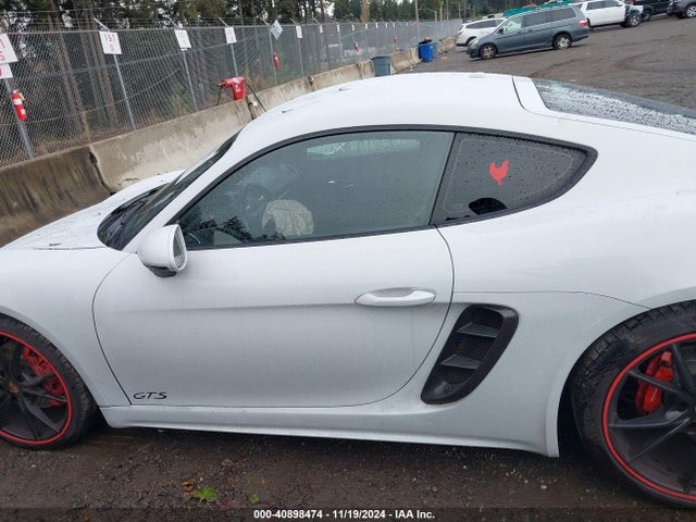 WP0AB2A86JS278289 Porsche 718 Cayman Gts