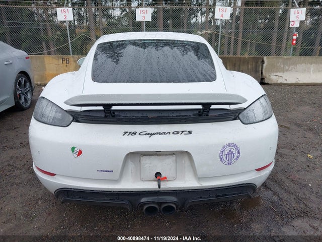 WP0AB2A86JS278289 Porsche 718 Cayman Gts