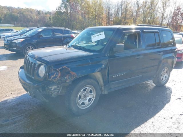 1C4NJPBA4HD211594 Jeep Patriot Sport Fwd