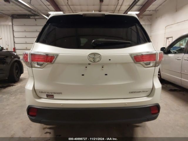 5TDDKRFHXGS255565 Toyota Highlander Limited V6