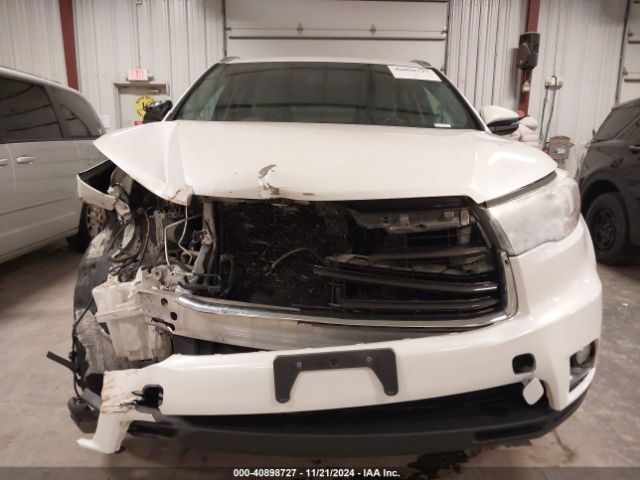 5TDDKRFHXGS255565 Toyota Highlander Limited V6