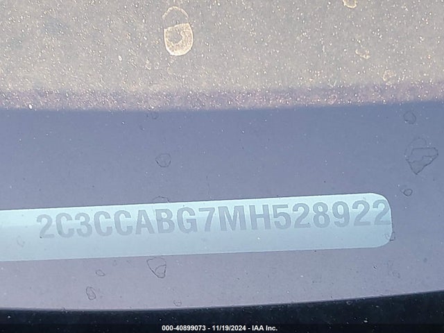 2C3CCABG7MH528922 Chrysler 300 300s