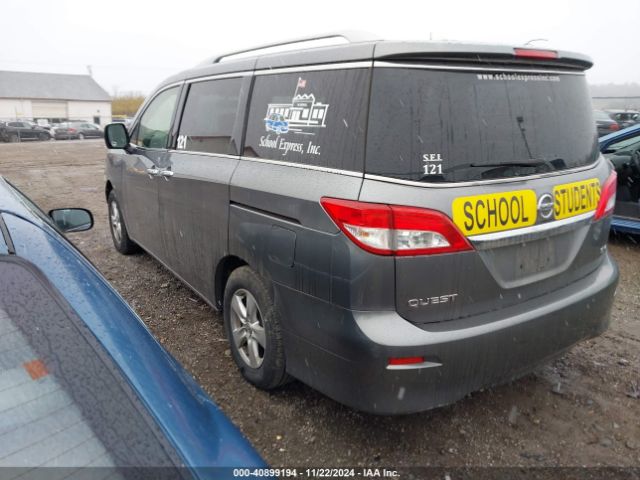 JN8AE2KP2G9151508 Nissan Quest Platinum/s/sl/sv