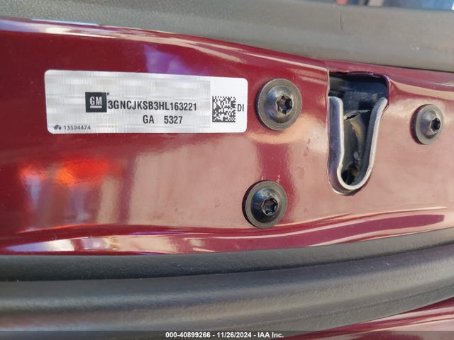 Chevrolet TRAX LS 2017 3GNCJKSB3HL163221 Image 9