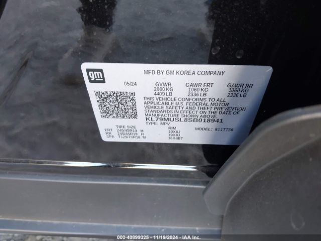 KL79MUSL8SB018941 Chevrolet Trailblazer Awd Rs